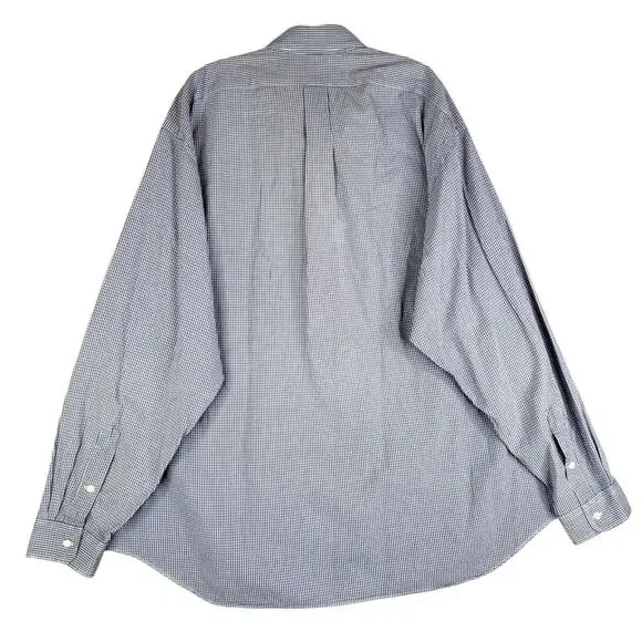 Polo Ralph Lauren Shirt Oxford Button Down Mens Size XXL LS Blue Plaid Blake - Picture 3 of 11